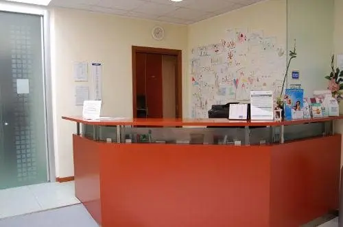 Foto della reception del centro Gruaro (Venezia) – La Sega