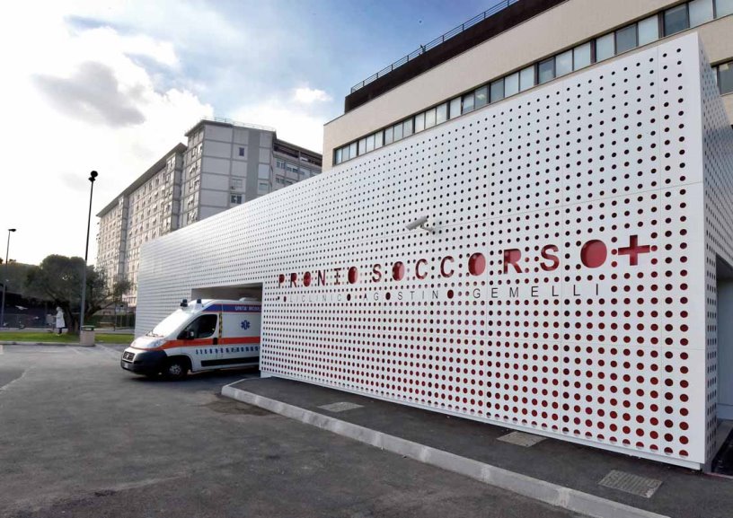 Foto del pronto soccorso del centro Roma Gemelli 