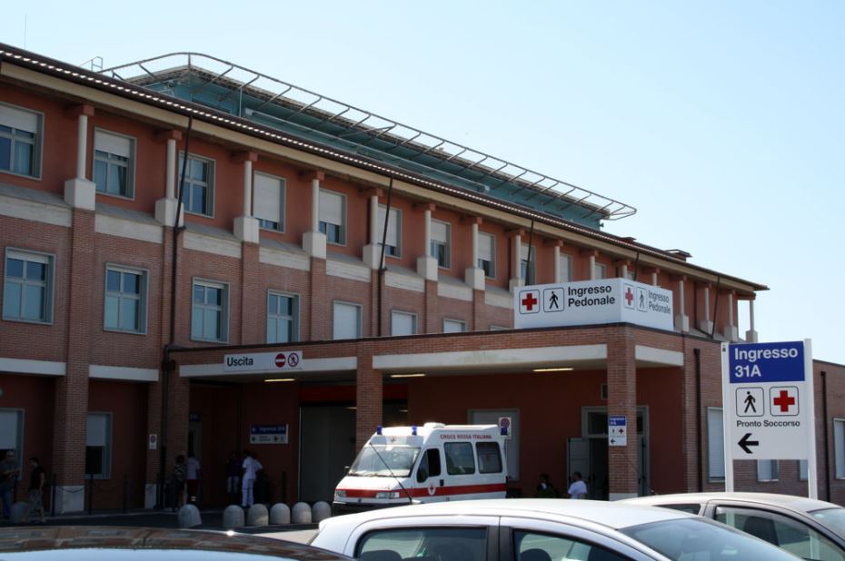 Foto del pronto soccorso del centro Pisa Cisanello