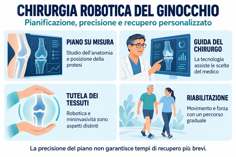 chirurgia robotica del ginocchio napoli san carlo