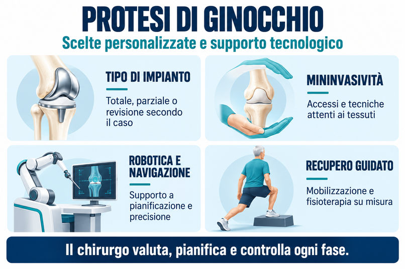 Protesi di ginocchio napoli clisan