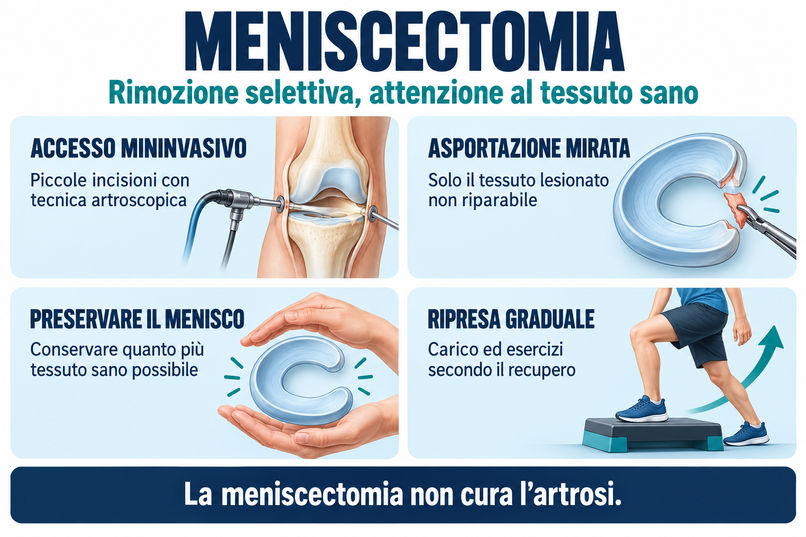 meniscectomia napoli clisan