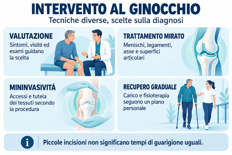 intervento ginocchio napoli san carlo