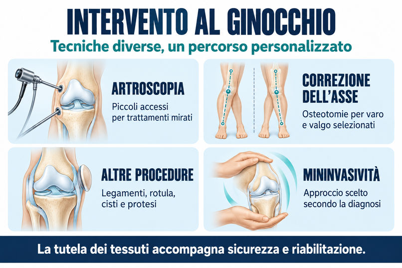 intervento ginocchio napoli clisan