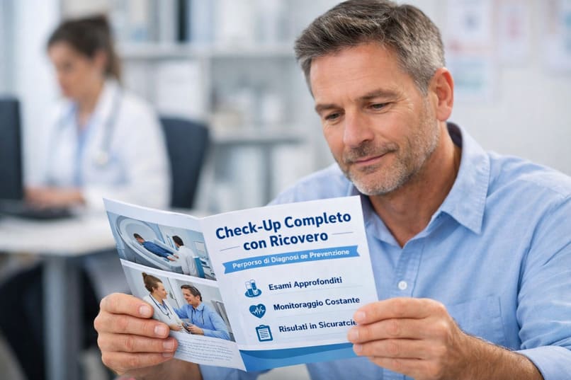 check up completo con ricovero