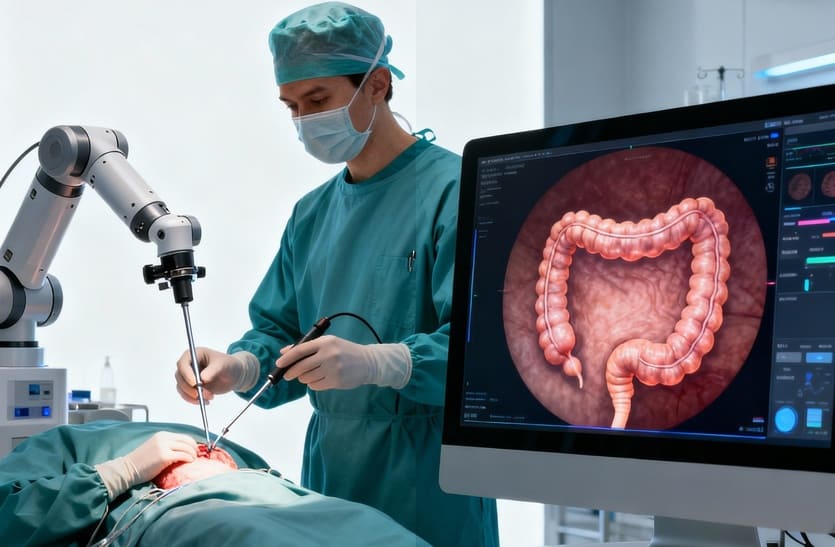 colonscopia robotica vs virtuale