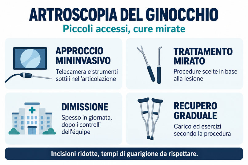 artroscopia ginocchio centro clisan napoli