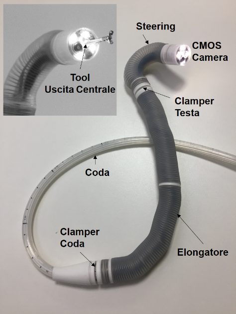 robot monouso della colonscopia robotica