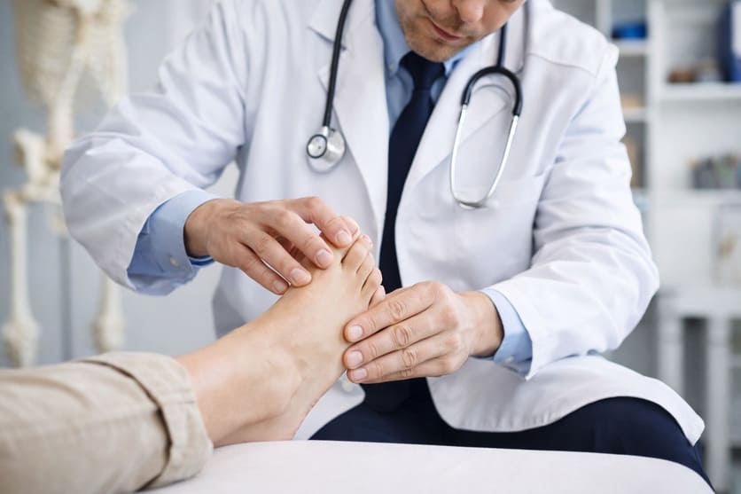 visita ortopedica del piede